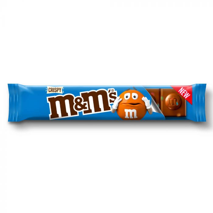 M&M's CRISPY CHOCOLATE BAR – MikesSweetStop