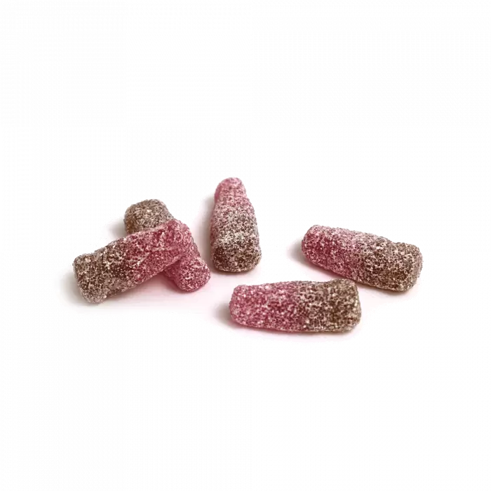 FIZZY CHERRY COLA BOTTLES - MikesSweetStop