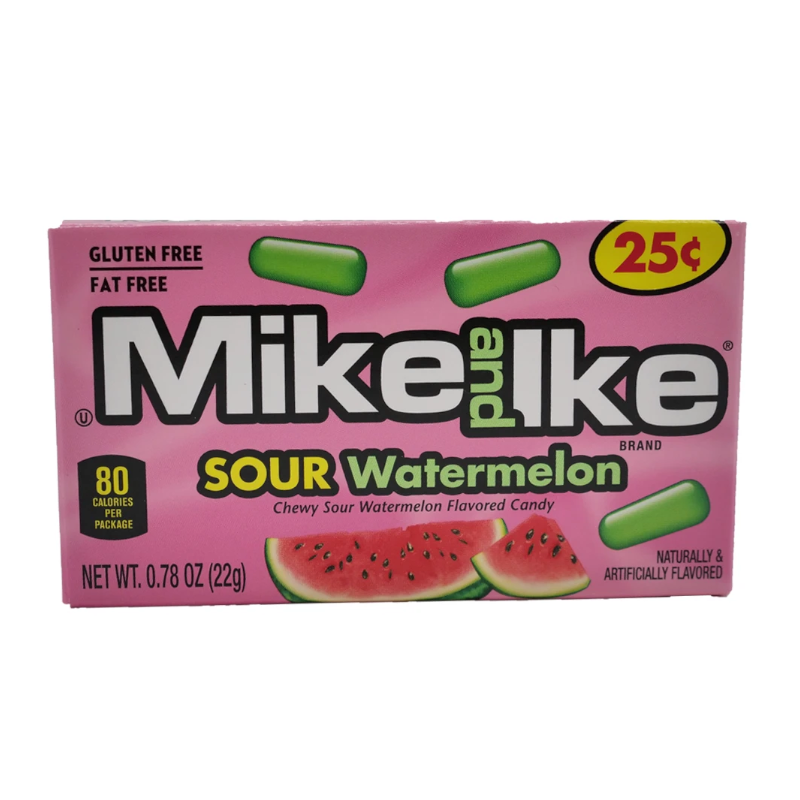 MIKE & IKE WATERMELON MINI