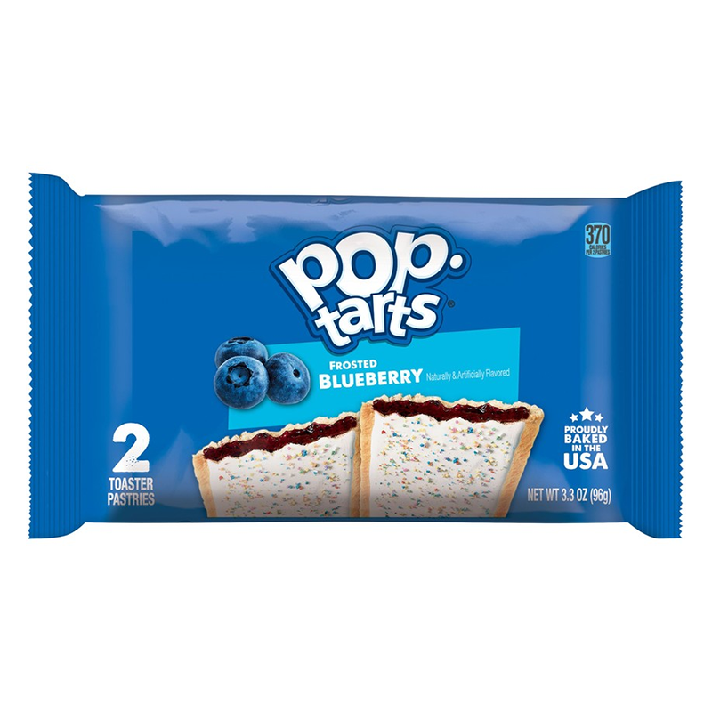 POPTARTS FROSTED BLUEBERRY PACK OF 2