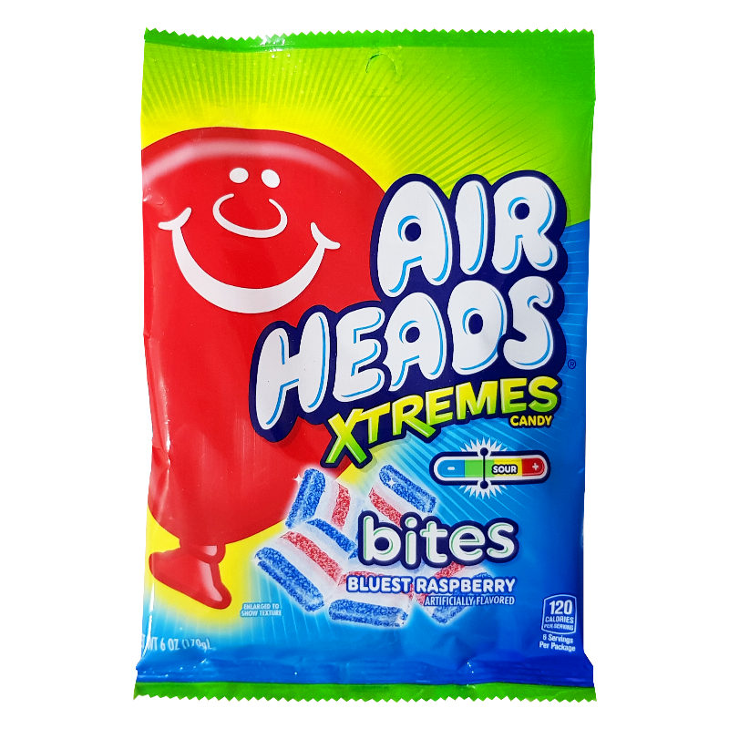 AIRHEADS XTREMES BLUEST RASPBERRY BITES