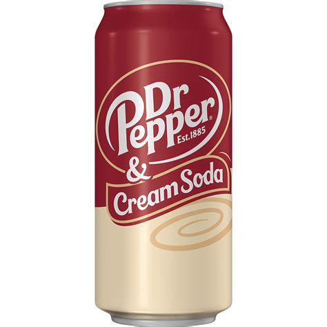 DR PEPPER & CREAM SODA CANS
