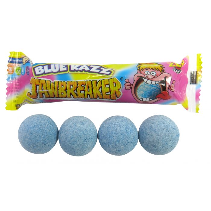 BLUE RAZZ JAW BREAKERS - MikesSweetStop