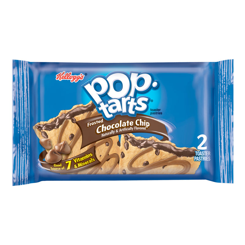 POPTARTS CHOCOLATE CHIP PACK OF 2