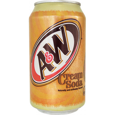 A&W CREAM SODA CAN