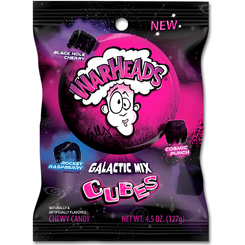 WARHEADS GALACTIC CUBES