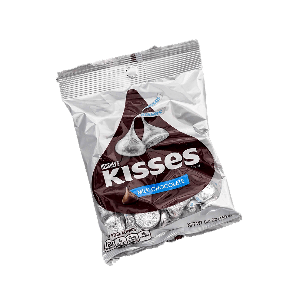 HERSHEY'S MKISSES MILK CHOCOLATE SHARE BAG 150G