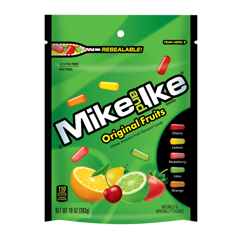 MIKE & IKE ORIGINAL FRUITS SHARE BAG