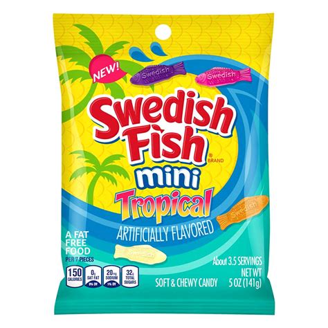 SWEDISH FISH MINI TROPICAL BAG