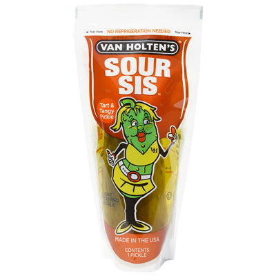 VAN HOLTENS KING SIZE PICKLE - SOUR SIS