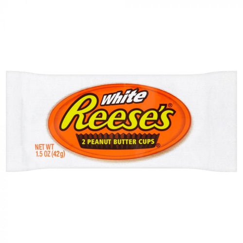 REESE'S WHITE CHOCOLATE PEANUT BUTTER CUPS 39g - MikesSweetStop
