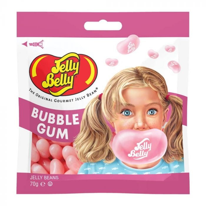 JELLY BELLY BUBBLEGUM JELLY BEANS BAG - MikesSweetStop