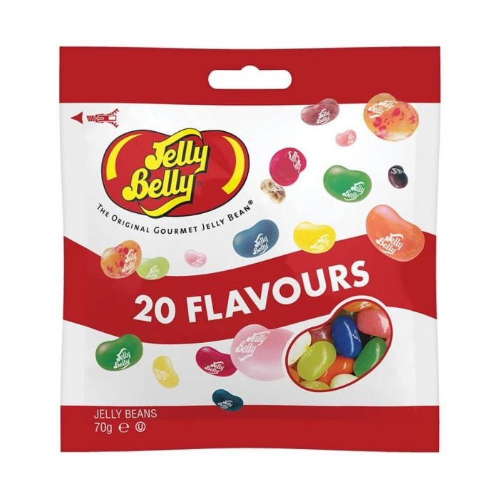 JELLY BELLY BEAN 20 ASSORTED FLAVOUR MIX JELLY BEANS BAG - MikesSweetStop