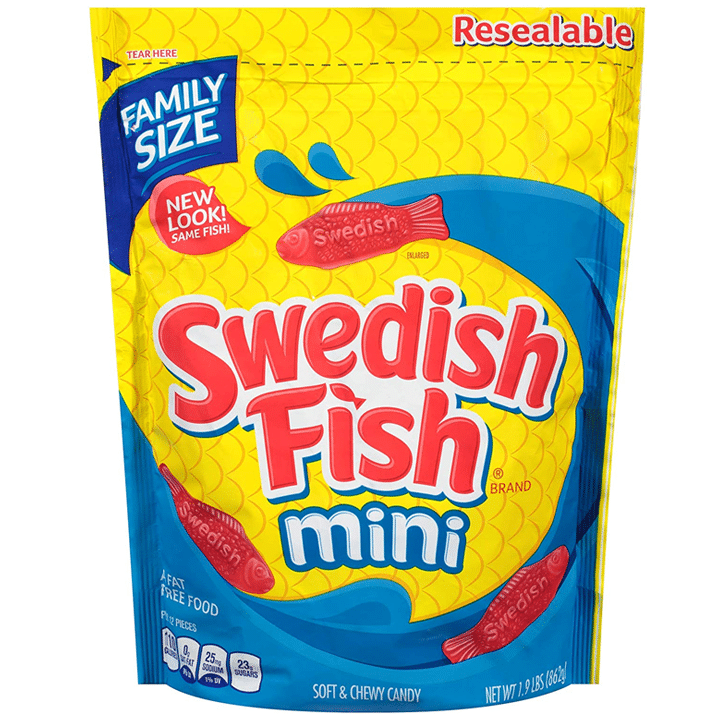 SWEDISH FISH FAMILY BAG 820G